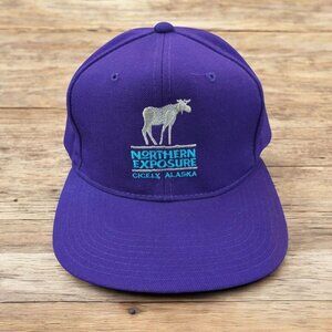 Northern Exposure TV Show Snapback Hat Vintage 1990 Yupoong Cap Trucker Baseball